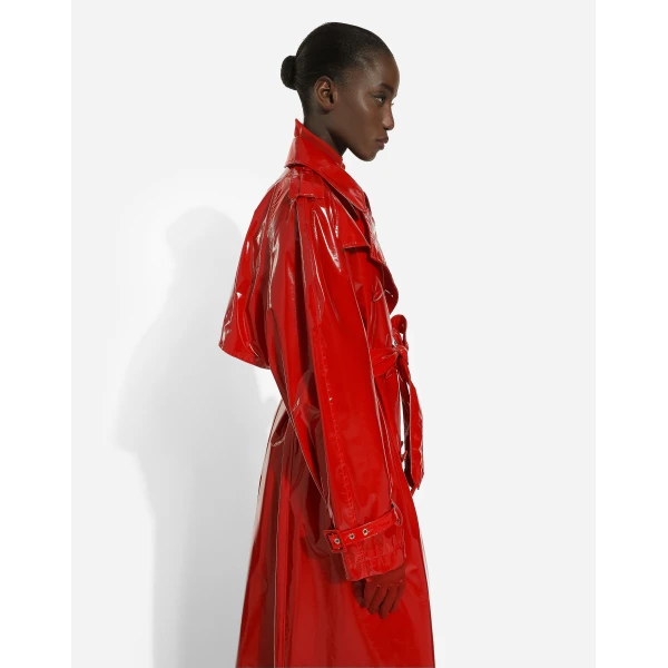 Dolce & Gabbana Patent leather trench coat, view 5