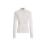 Dolce & Gabbana Pinstripe silk and cotton shirt