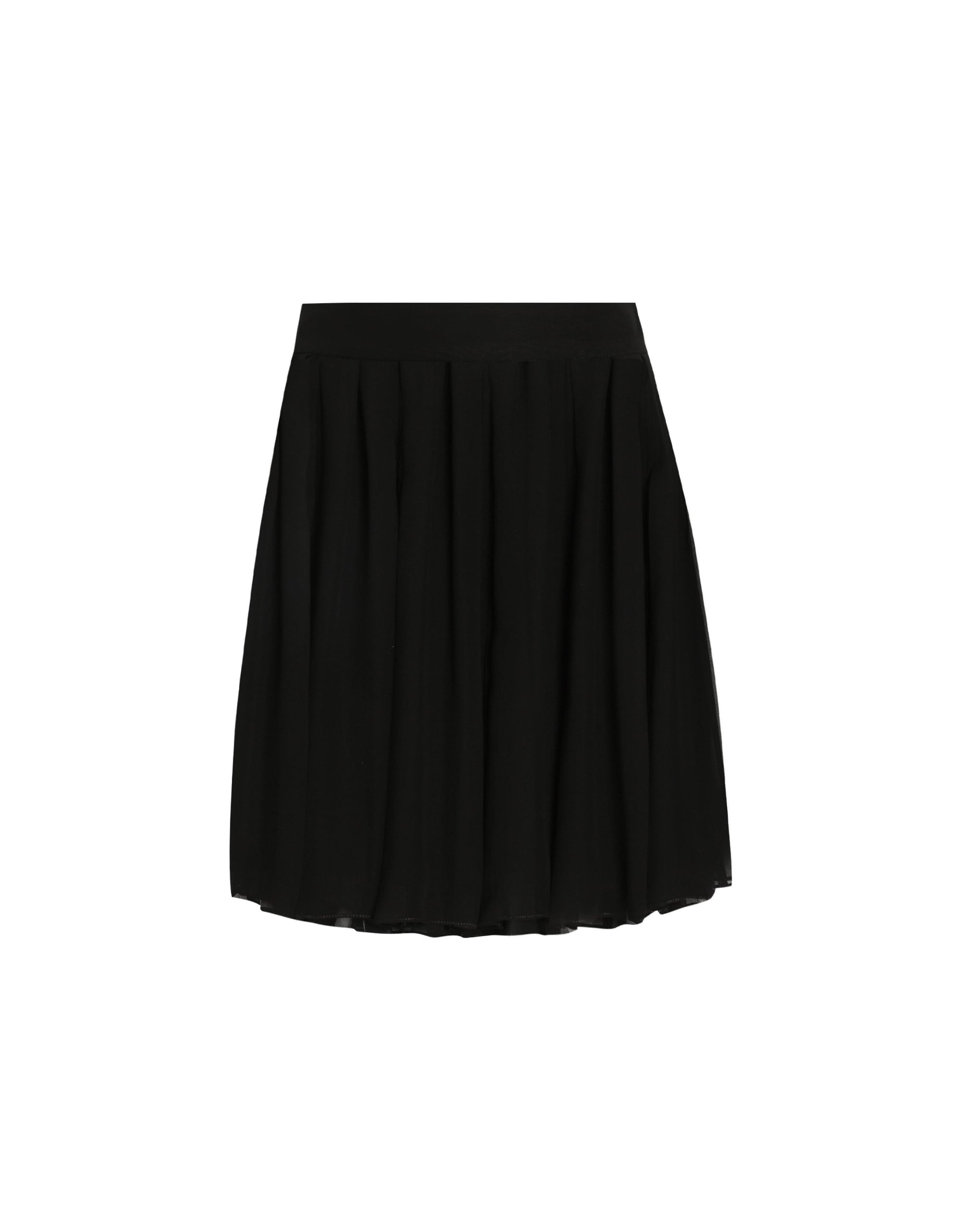 Dolce & Gabbana Pleated chiffon skirt