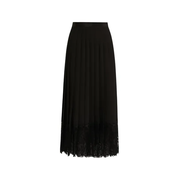 Dolce & Gabbana Pleated chiffon skirt