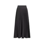 Dolce & Gabbana Pleated woolen calf-length circle skirt