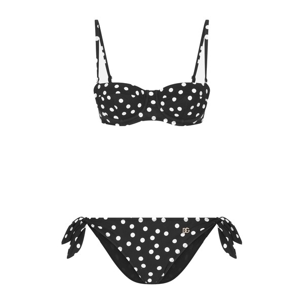 Dolce & Gabbana Polka-dot balconette bikini