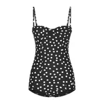 Dolce & Gabbana Polka-dot balconette one-piece swimsuit