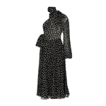 Dolce & Gabbana Polka-dot one-shoulder chiffon dress