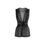 Dolce & Gabbana Polka dots mesh top