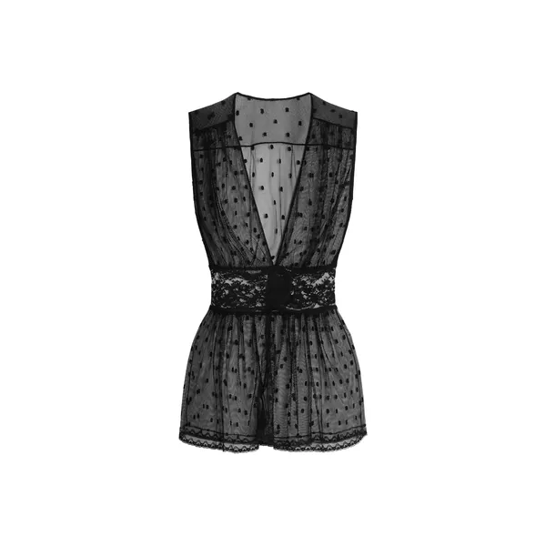 Dolce & Gabbana Polka dots mesh top