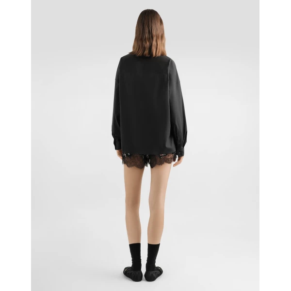 Dolce & Gabbana Poplin shirt with scarf, view 3