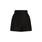 Dolce & Gabbana Quilted floral jacquard shorts with DG logo