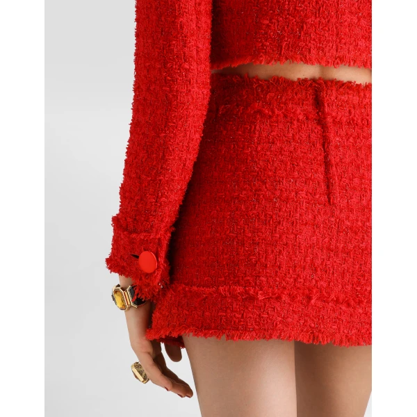 Dolce & Gabbana Rachel tweed miniskirt Skirt, view 5