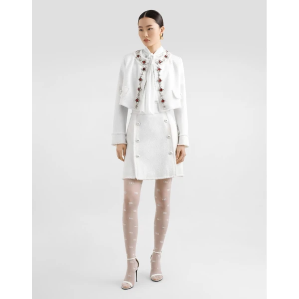Dolce & Gabbana Rachel tweed skirt, view 2