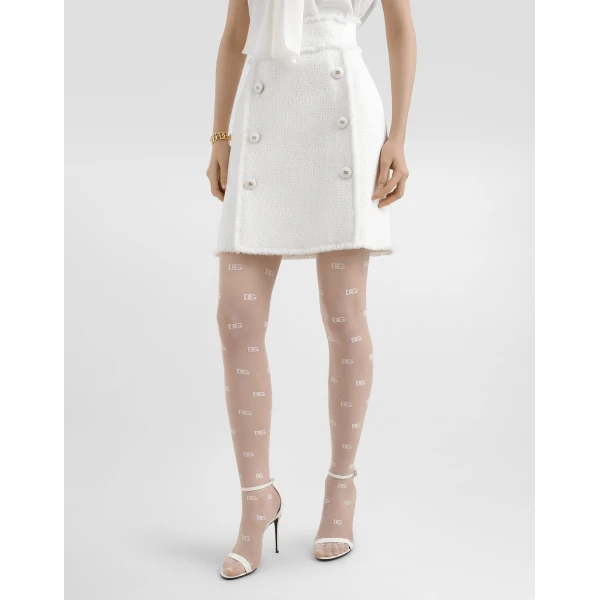 Dolce & Gabbana Rachel tweed skirt, view 4