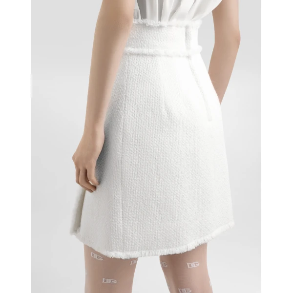 Dolce & Gabbana Rachel tweed skirt, view 5
