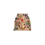 Dolce & Gabbana Raffia miniskirt with applications Skirt