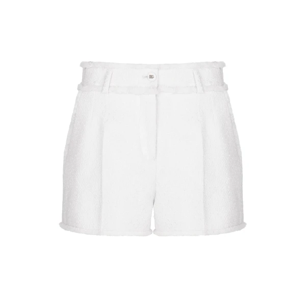 Dolce & Gabbana Raschel tweed shorts