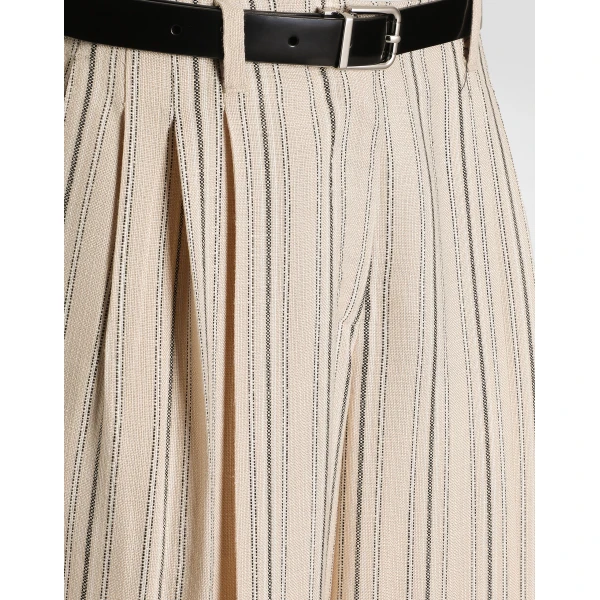 Dolce & Gabbana Regimental pinstripe trousers, view 3