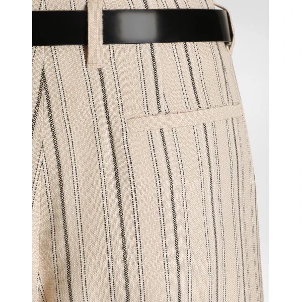 Dolce & Gabbana Regimental pinstripe trousers, view 4