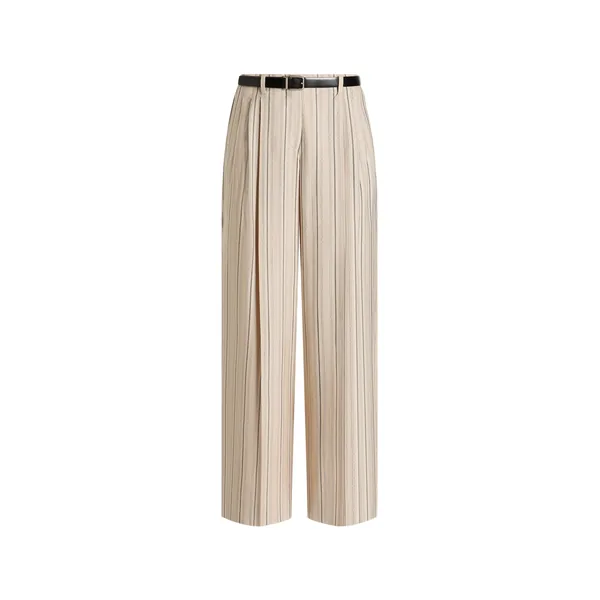 Regimental pinstripe trousers