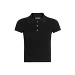 Dolce & Gabbana Ribbed polo sweater