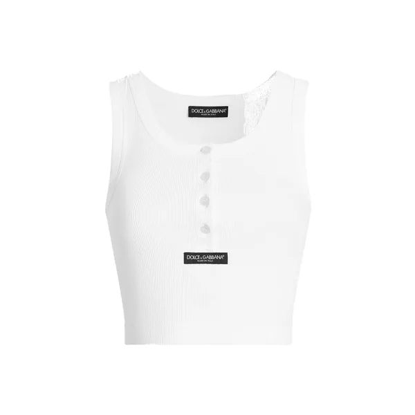 Dolce & Gabbana Ribbed tank top