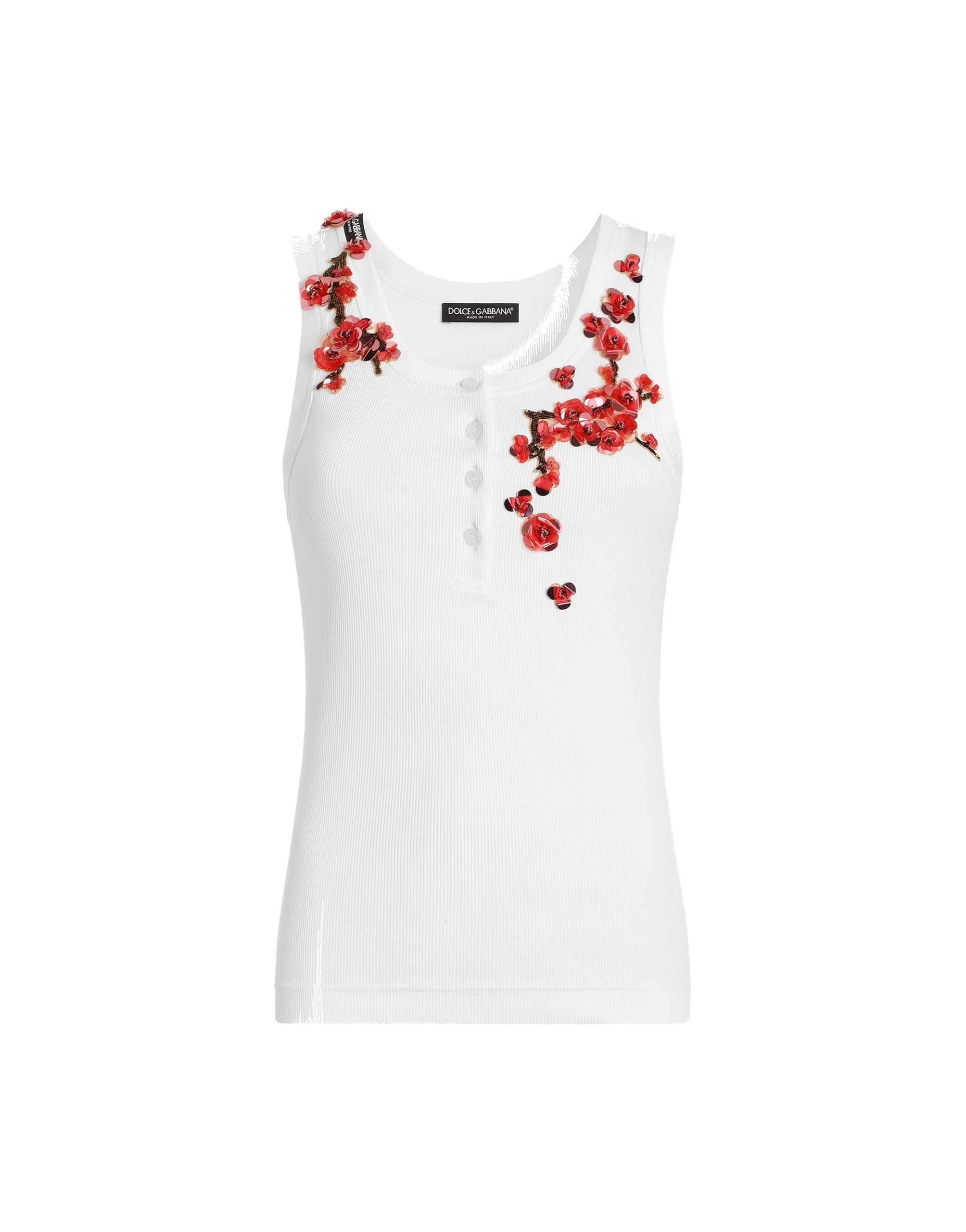 Dolce & Gabbana Ribbed tank top