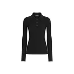 Dolce & Gabbana Ribbed wool polo-style sweater