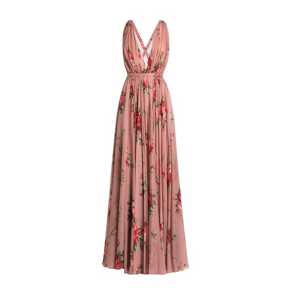 Dolce & Gabbana Rose bouquet-print chiffon dress