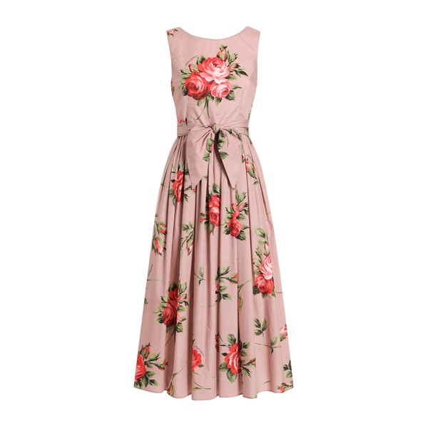 Dolce & Gabbana Rose bouquet-print cotton dress