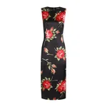 Dolce & Gabbana Rose bouquet-print satin dress