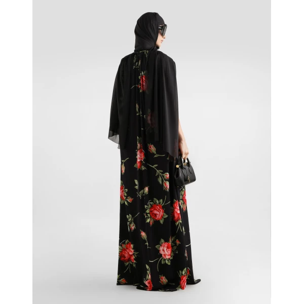 Dolce & Gabbana Rose bouquet-print tunic dress, view 3