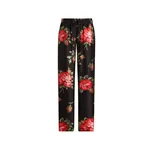 Dolce & Gabbana Rose bouquet-print vanity twill trousers