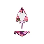 Dolce & Gabbana Rose-print triangle bikini
