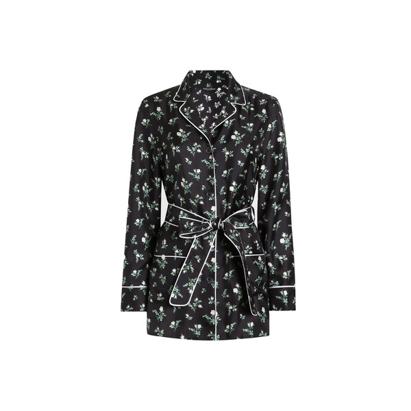 Dolce & Gabbana Roses and lilies of the valley-print twill shirt