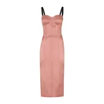 Dolce & Gabbana Satin calf-length corset dress