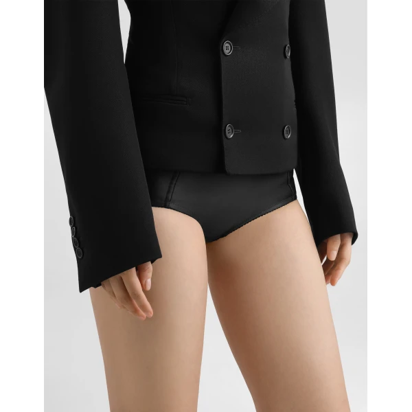 Dolce & Gabbana Satin culottes shorts, view 4