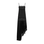 Dolce & Gabbana Satin dress with lace bands
