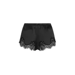 Dolce & Gabbana Satin lingerie shorts with lace detailing