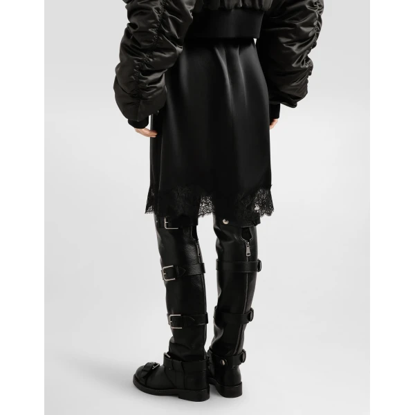 Dolce & Gabbana Satin midi skirt, view 6