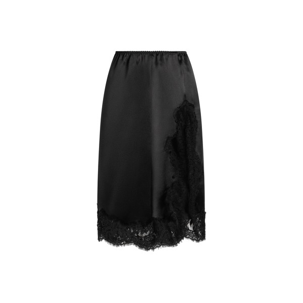Dolce & Gabbana Satin midi skirt