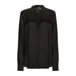 Dolce & Gabbana Satin shirt with bow-tie detailing