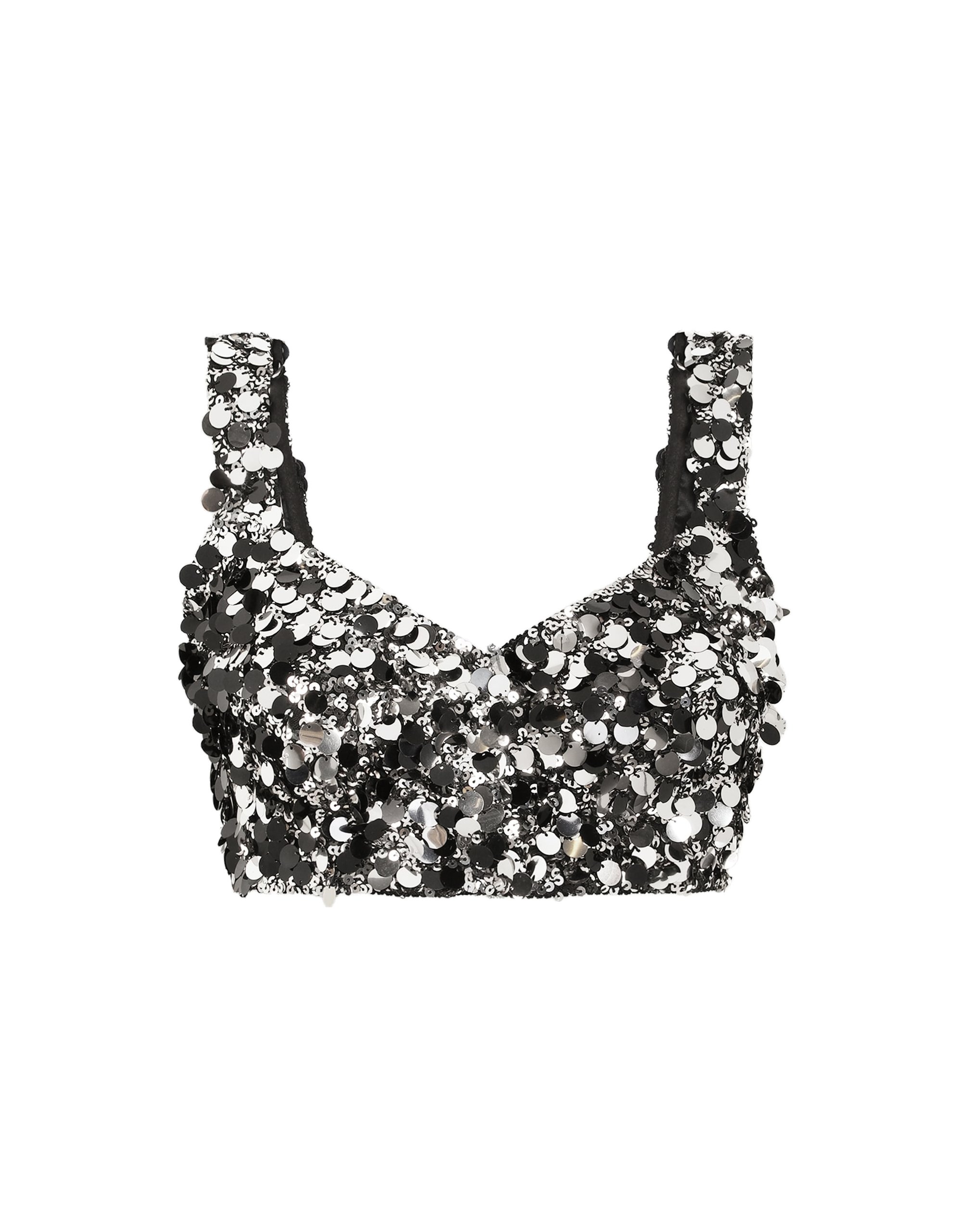 Dolce & Gabbana Sequined bralette top