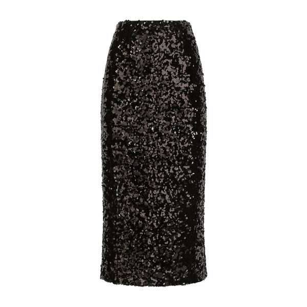 Dolce & Gabbana Sequined calf-length skirt