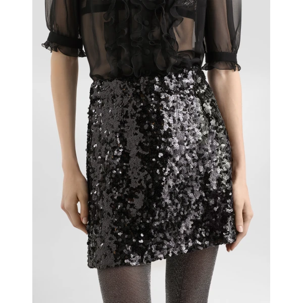 Dolce & Gabbana Sequined skirt, view 4