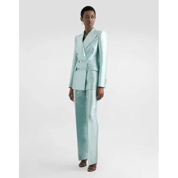 Dolce & Gabbana Shantung silk trousers, view 2