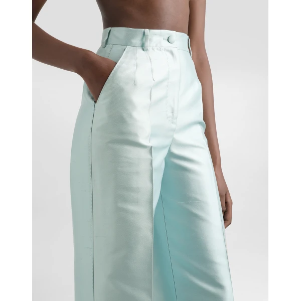 Dolce & Gabbana Shantung silk trousers, view 4