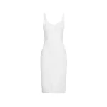 Dolce & Gabbana Sheath dress in elastic fabric and lace