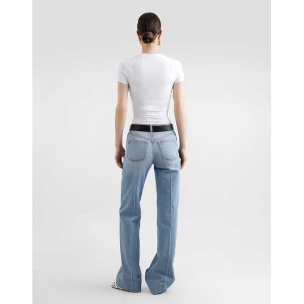 Dolce & Gabbana Short T-shirt with DG logo, view 3
