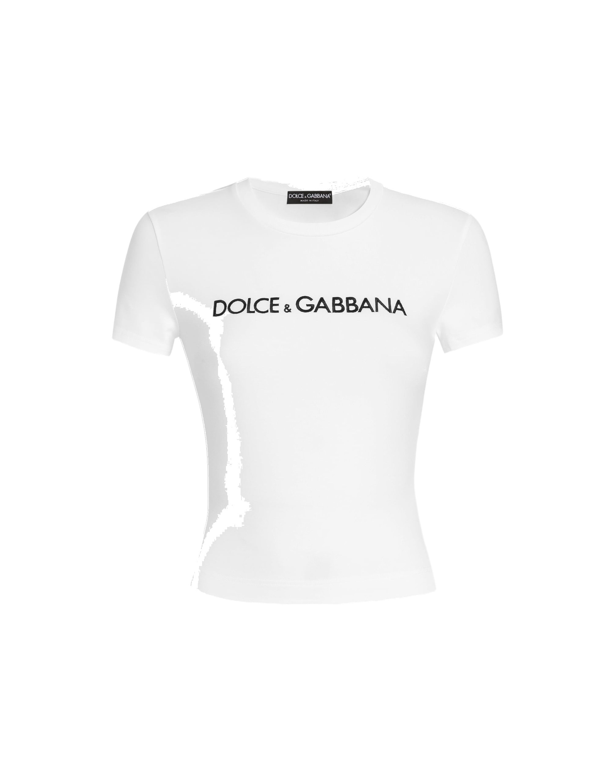 Dolce & Gabbana Short T-shirt with DG logo