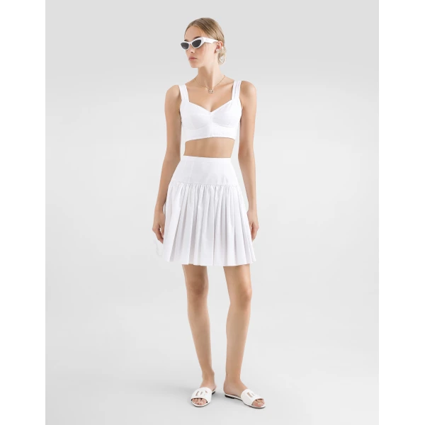 Dolce & Gabbana Short cotton circle skirt, view 2