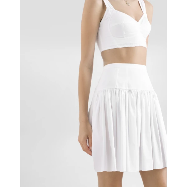 Dolce & Gabbana Short cotton circle skirt, view 5