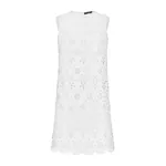 Dolce & Gabbana Short cotton dress with cut-out detailing